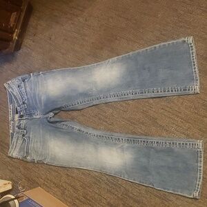 Harley-Davidson Women's Classic Blue Boot Cut Jeans